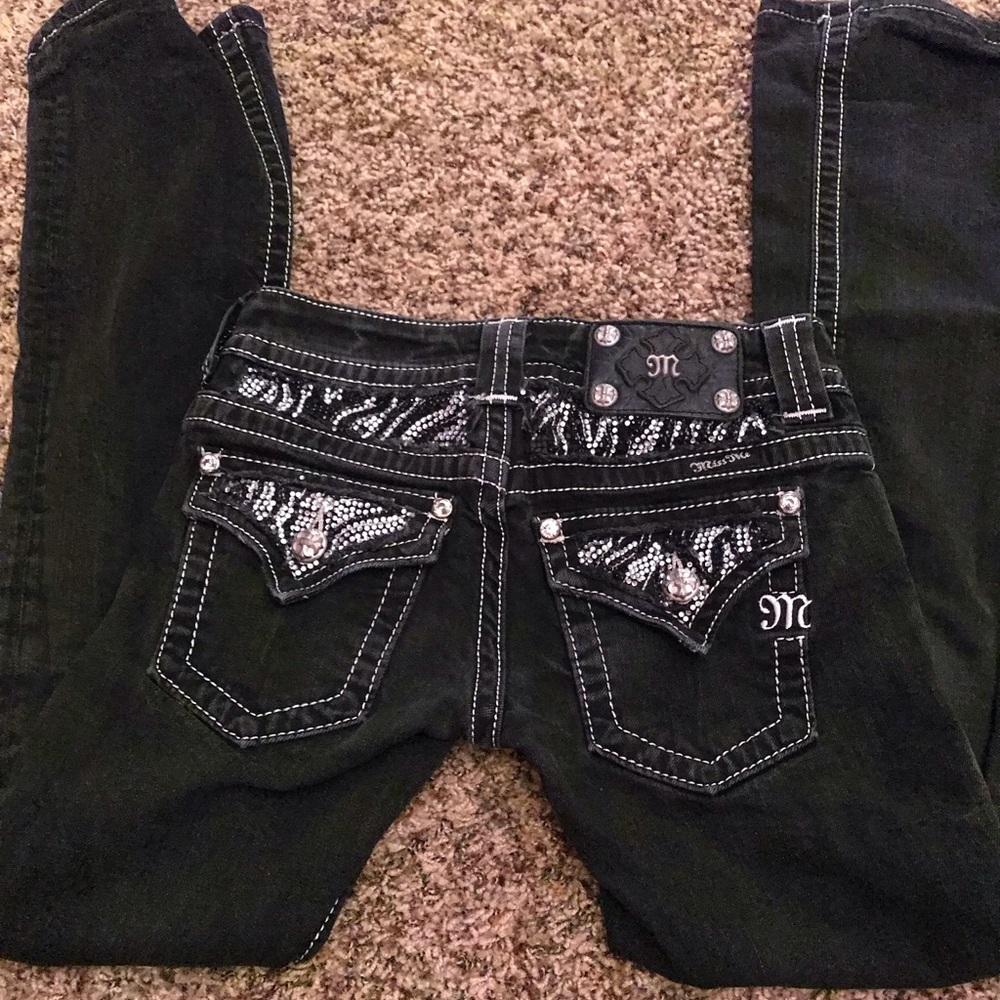 Miss me black 24 bootcut